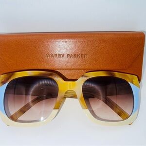 Warby Parker Sunglasses in Yellow and Brown